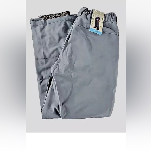 Men’s free country, gray color ski pants soft shell size large - Picture 3 of 5